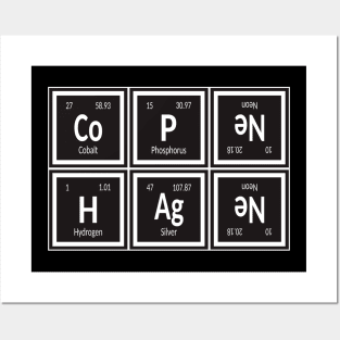 Copenhagen City | Periodic Table of Elements Posters and Art